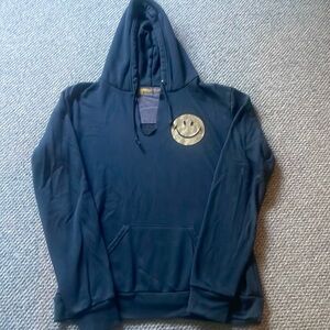 Aviator Nation smiley face hoodie. Size large